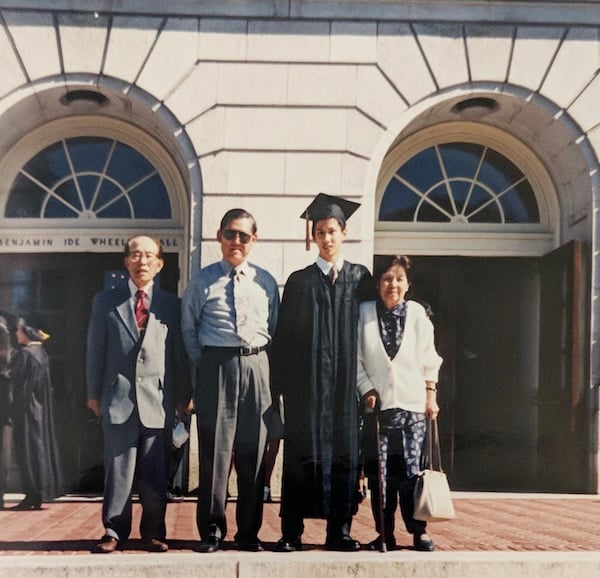 UC Berkeley graduation photo
